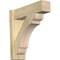 Ekena Millwork Olympic Block Rough Sawn Outlooker, Douglas Fir, 6"W x 20"D x 20"H OUT06X20X20OLY05RDF - alternate 1